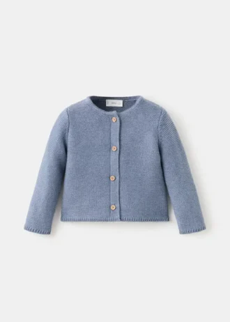 Cardigan in maglia con bottoni