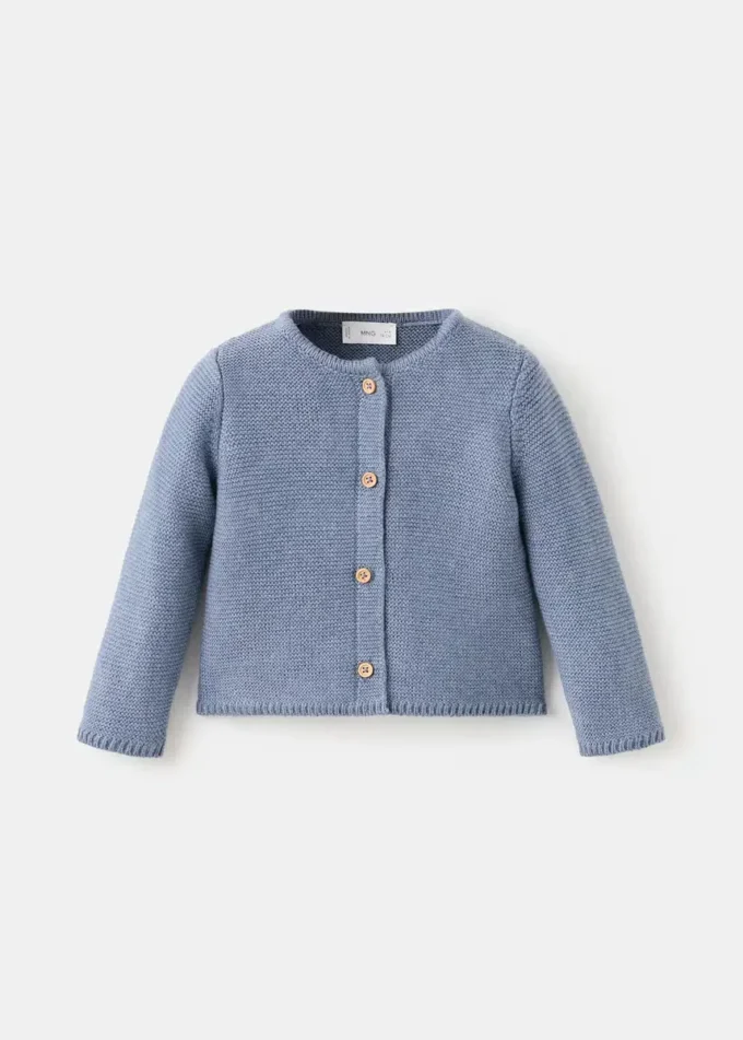 Cardigan in maglia con bottoni