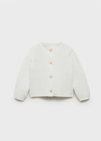 Cardigan in maglia con bottoni