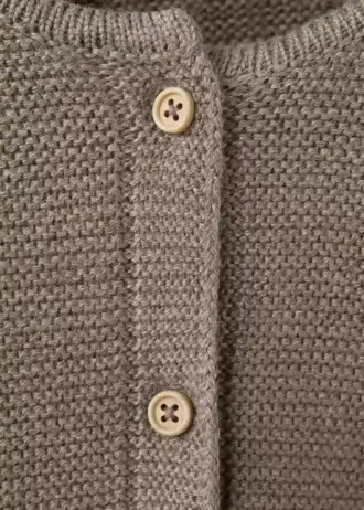 Cardigan in maglia con bottoni