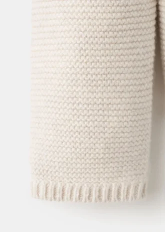 Cardigan in maglia con bottoni