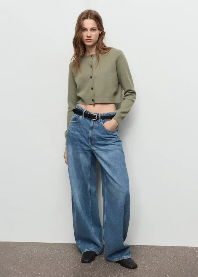 Cardigan in maglia con bottoni Cardigan in maglia con bottoni