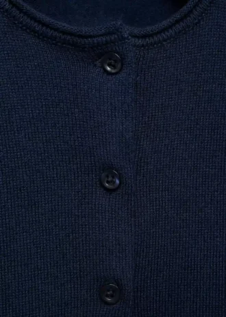 Cardigan in maglia con bottoni