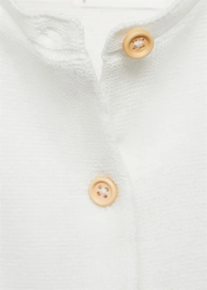 Cardigan in maglia con bottoni