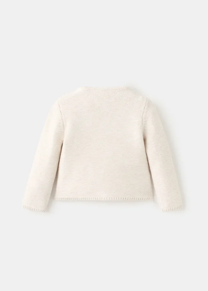 Cardigan in maglia con bottoni