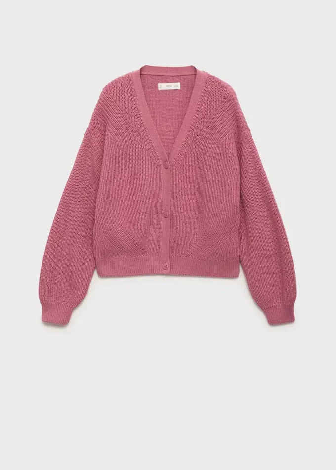 Cardigan in maglia con bottoni Cardigan in maglia con bottoni