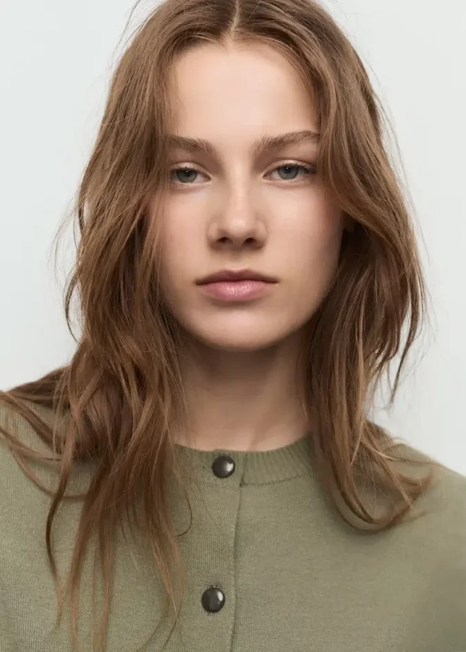 Cardigan in maglia con bottoni Cardigan in maglia con bottoni