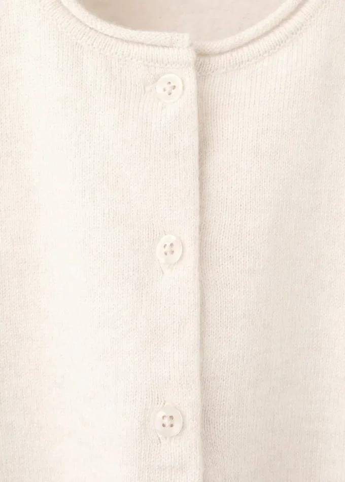 Cardigan in maglia con bottoni