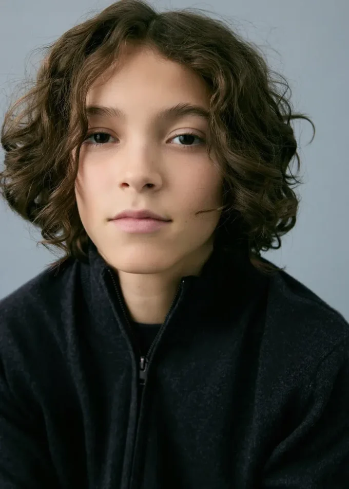 Cardigan in maglia con zip Cardigan in maglia con zip