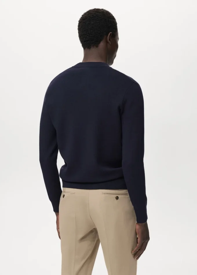 Cardigan in maglia con zip Cardigan in maglia con zip