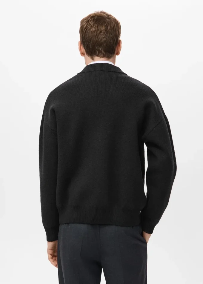 Cardigan in maglia dalla vestibilità morbida Cardigan in maglia dalla vestibilità morbida