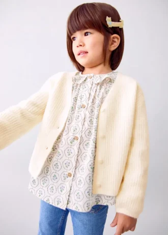 Cardigan in maglia grossa