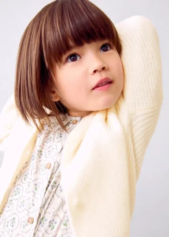 Cardigan in maglia grossa