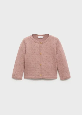 Cardigan in maglia ricamato