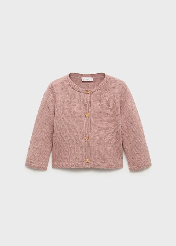 Cardigan in maglia ricamato Cardigan in maglia ricamato
