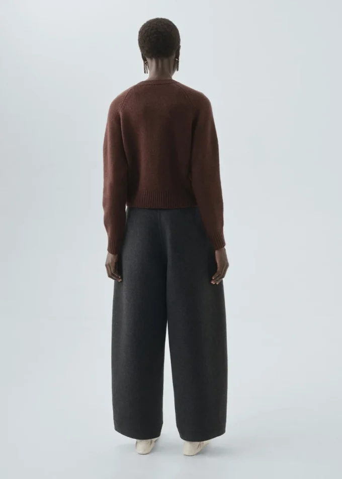 Cardigan in misto lana a maglia grossa Cardigan in misto lana a maglia grossa