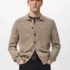 Cardigan in misto lana lavorato a maglia Cardigan in misto lana lavorato a maglia