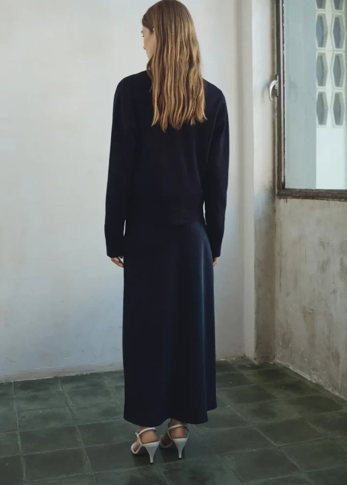 Cardigan incrociato con bottoni gioiello Cardigan incrociato con bottoni gioiello