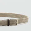 Cintura elastica intrecciata Cintura elastica intrecciata