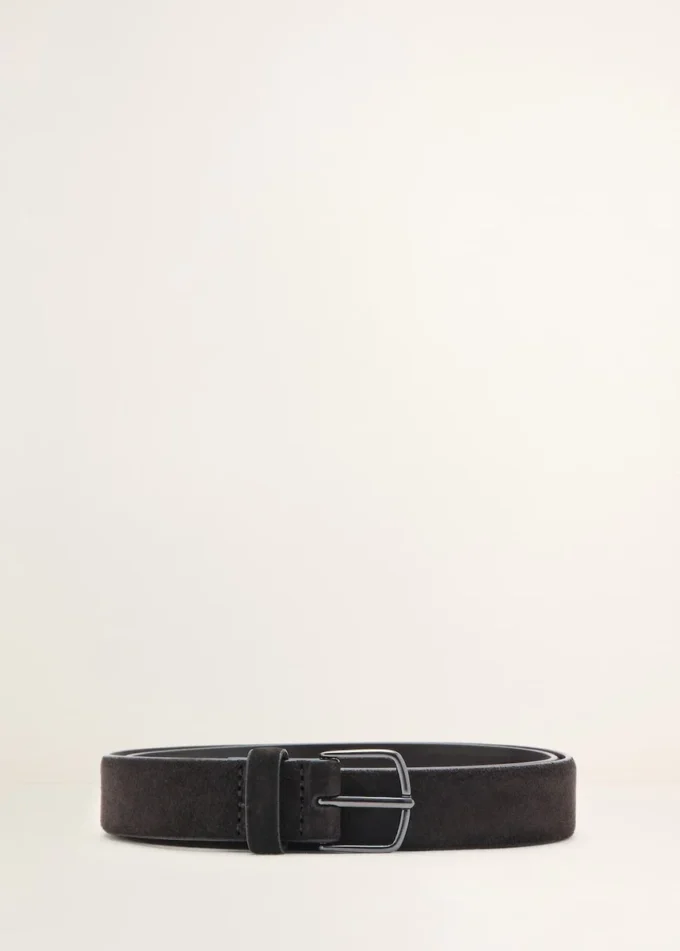 Cintura in pelle con fibbia Cintura in pelle con fibbia