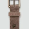 Cintura in pelle con stelle Cintura in pelle con stelle
