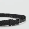 Cintura in pelle intrecciata Cintura in pelle intrecciata