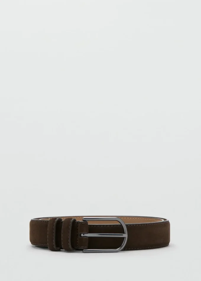 Cintura in pelle scamosciata Cintura in pelle scamosciata