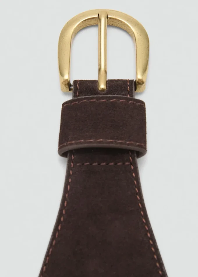 Cintura obi in pelle scamosciata Cintura obi in pelle scamosciata