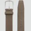 Cintura sottile in pelle scamosciata Cintura sottile in pelle scamosciata