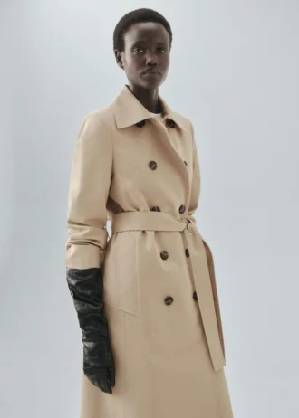 Classico trench in cotone 100%