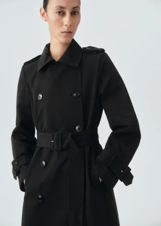 Classico trench in cotone 100%