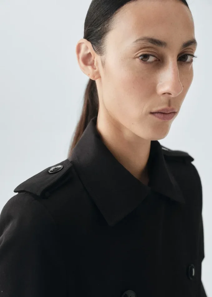 Classico trench in cotone 100% Classico trench in cotone 100%