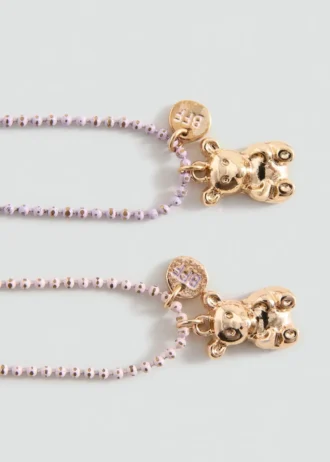 Collana con ciondolo orsacchiotto