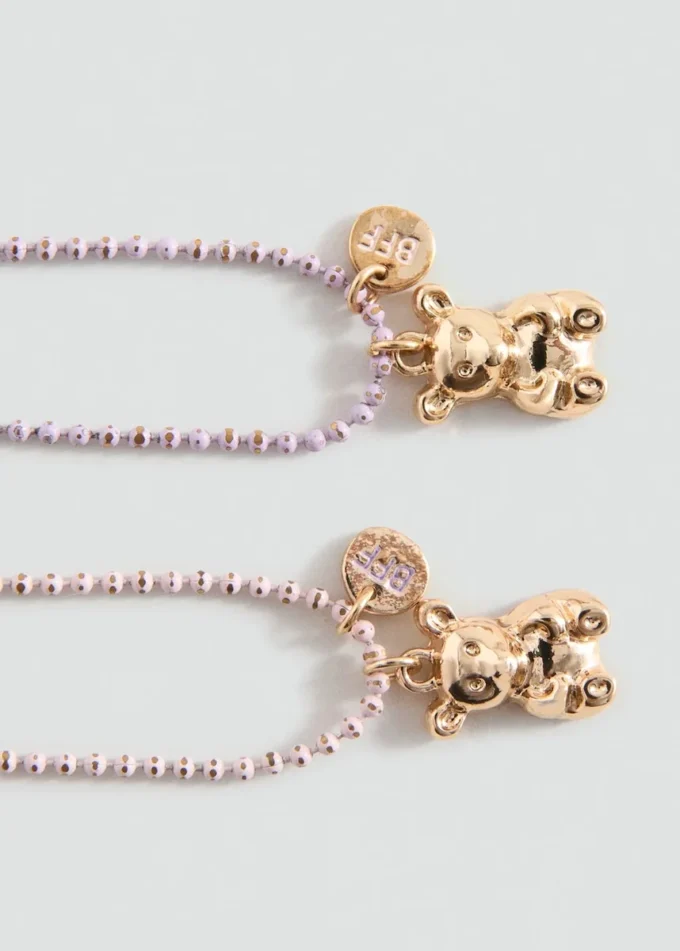 Collana con ciondolo orsacchiotto Collana con ciondolo orsacchiotto