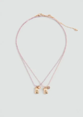 Collana con ciondolo orsacchiotto