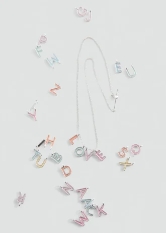 Collana multipla con perline