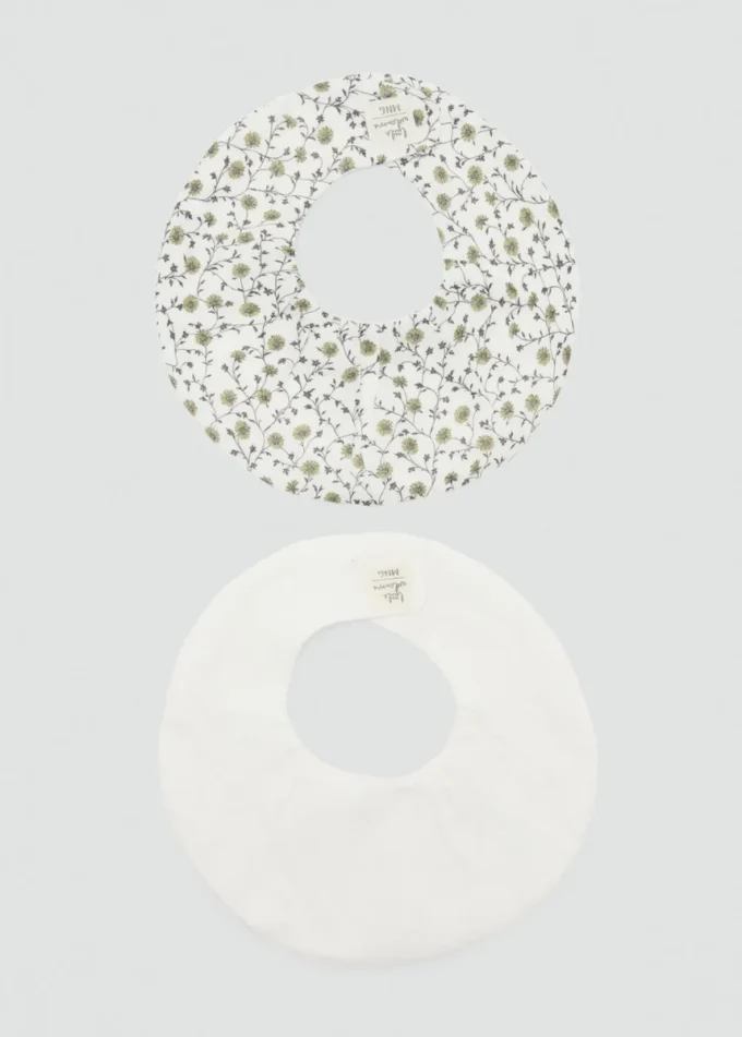 Confezione da 2 bavaglini stampati Confezione da 2 bavaglini stampati