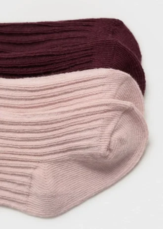 Confezione da 2 calzini a coste