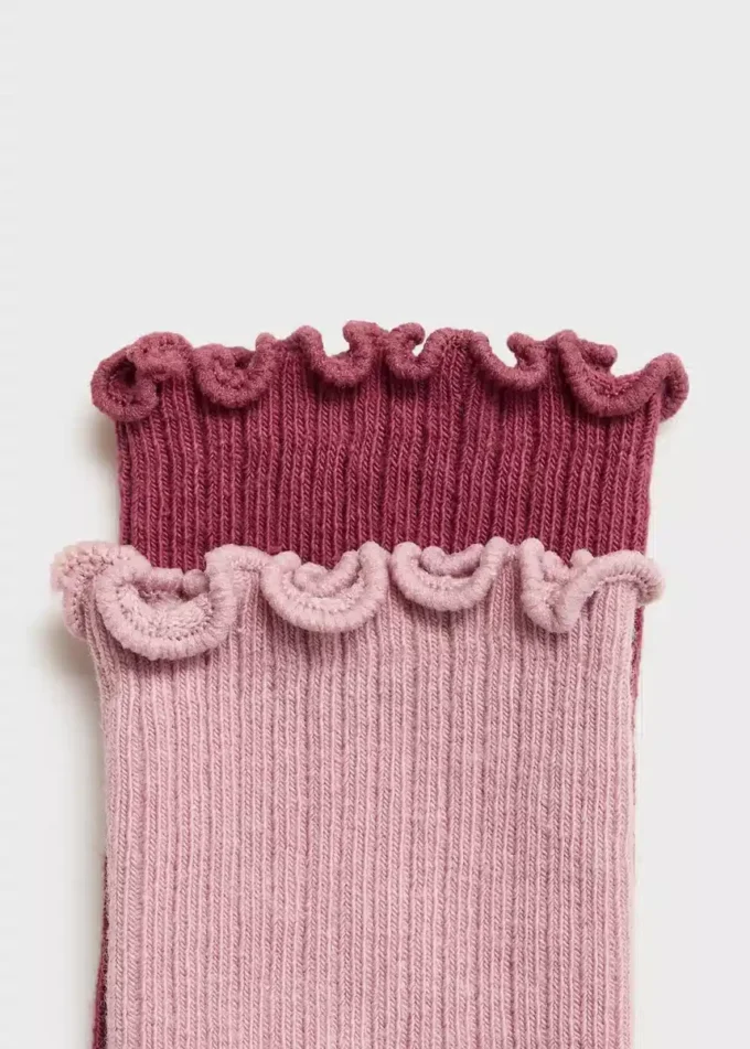 Confezione da 2 calzini a coste