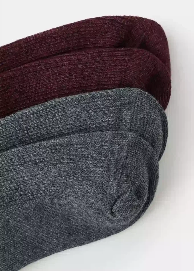 Confezione da 2 calzini a coste Confezione da 2 calzini a coste