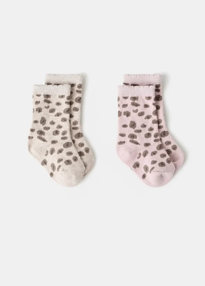 Confezione da 2 calzini fantasia Confezione da 2 calzini fantasia