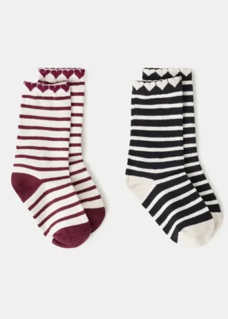 Confezione da 2 calzini fantasia