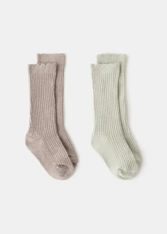 Confezione da 2 calzini fantasia