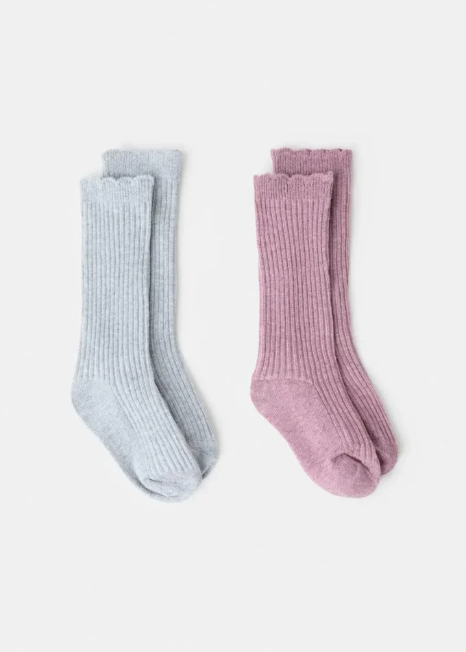 Confezione da 2 calzini fantasia Confezione da 2 calzini fantasia