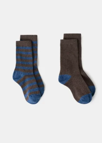 Confezione da 2 calzini fantasia