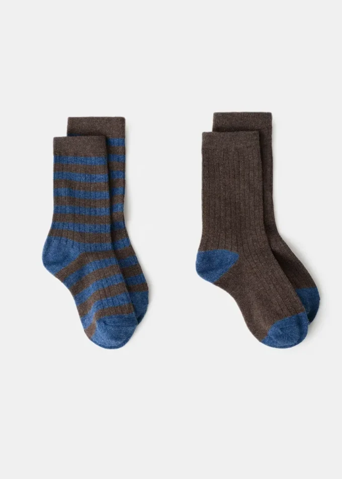 Confezione da 2 calzini fantasia Confezione da 2 calzini fantasia