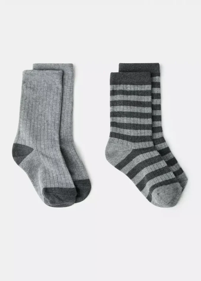 Confezione da 2 calzini fantasia Confezione da 2 calzini fantasia