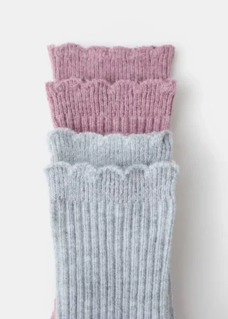 Confezione da 2 calzini fantasia