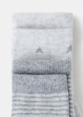 Confezione da 2 calzini fantasia