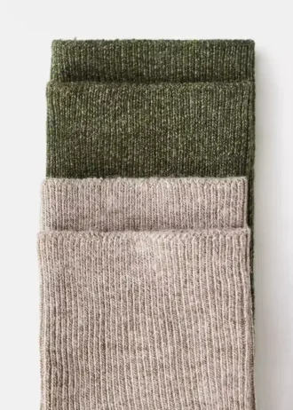 Confezione da 2 calzini fantasia